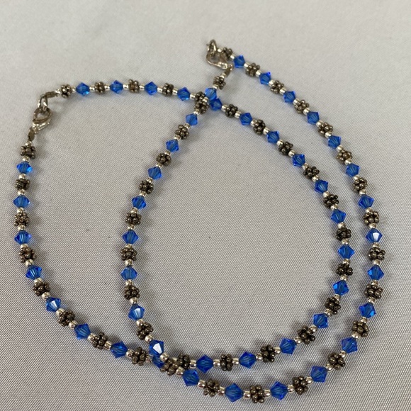 Two sparkly crystal bead anklets - Picture 3 of 3